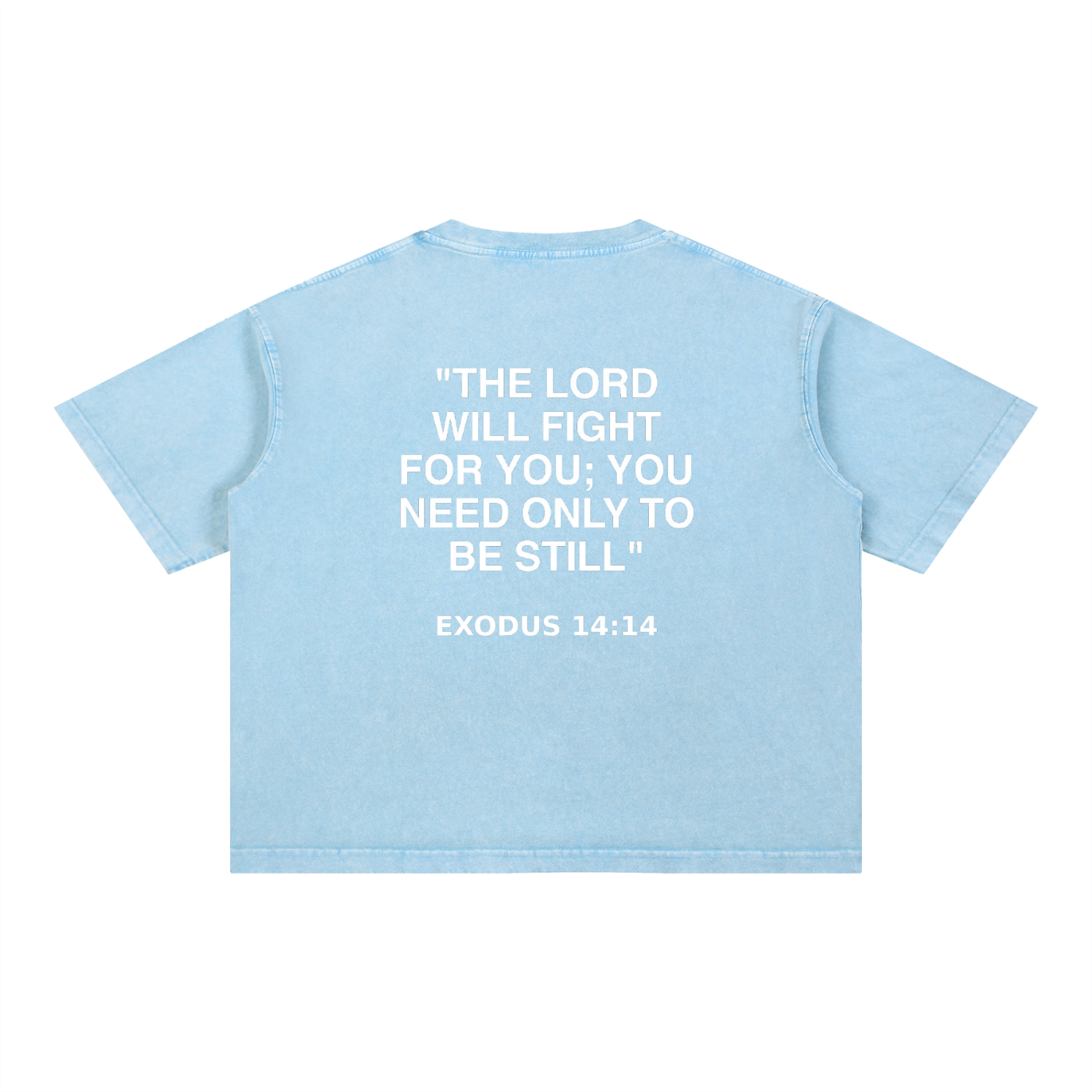 Soldiers Of Christ Wash Boxy Cotton T-Shirt
