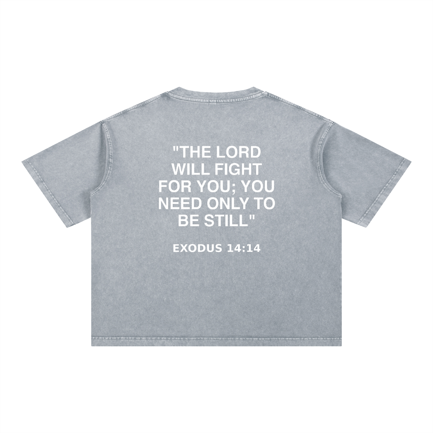 Soldiers Of Christ Wash Boxy Cotton T-Shirt